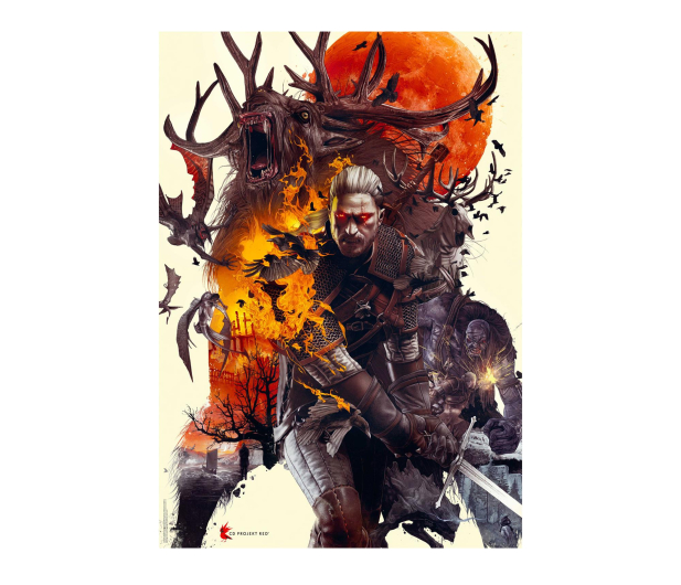 Good Loot Gaming Puzzle: The Witcher (Wiedźmin) Monsters - 1503933 - zdjęcie 4